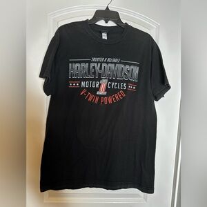 Harley-Davidson Trust & Reliable Graphic Tee Los Angeles Motorcycle Shirt